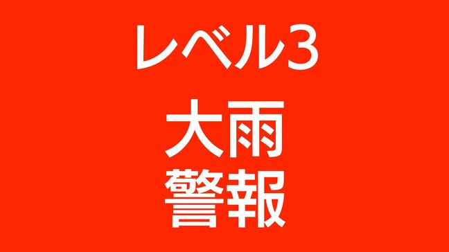 レベル3大雨警報が奄美市に発表、大和村へのレベル4土砂災害危険警報は継続|TBS NEWS DIG