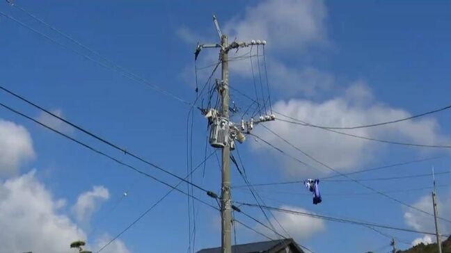 台風10号による停電続く　枕崎市では車中泊も　鹿児島|TBS NEWS DIG