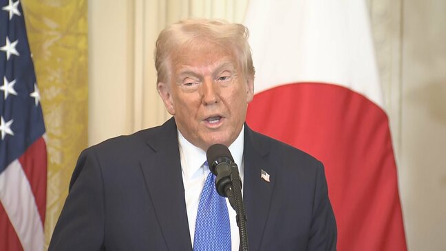 【速報】トランプ大統領　日鉄「買収ではなく多額の投資で合意」USスチールめぐり|TBS NEWS DIG