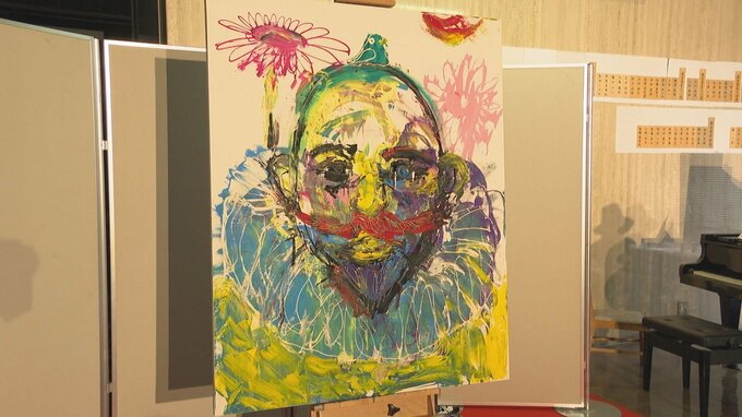 画家の北村直登さん「ライブペイント」披露　夏休み特別イベント　大分　|　大分のニュース｜OBS NEWS｜大分放送