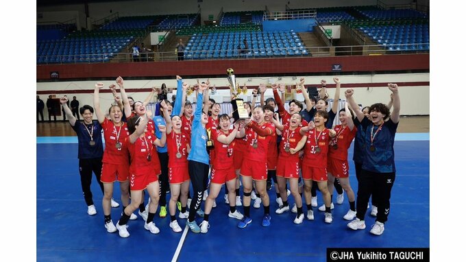 【ハンドボール】女子日本代表「おりひめジャパン」宿敵・韓国を下して２０年ぶり２回目のアジア制覇！来年１２月の世界選手権へ|TBS NEWS DIG