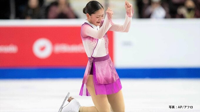 渡辺倫果がGPデビュー戦で初優勝、SP6位から逆転　紀平フリーほぼノーミスで5位、横井8位【スケートカナダ】|TBS NEWS DIG