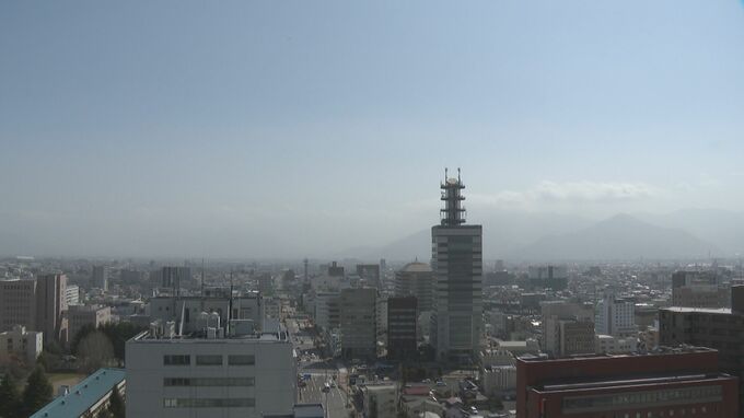 長野市でも黄砂観測 見通しは１２キロほど　|　SBC NEWS | 長野のニュース | SBC信越放送