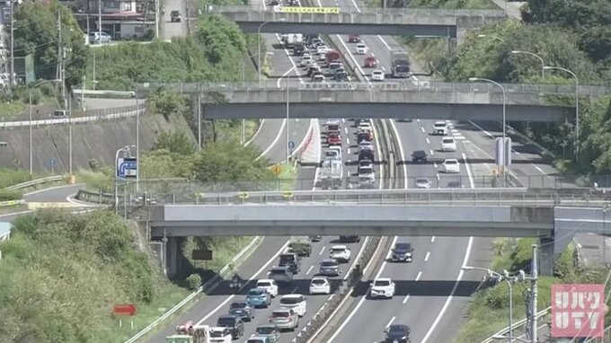 中央道上り線　相模湖IC付近で車２台の事故　上野原IC付近まで渋滞　【正午現在】　|　山梨のニュース | ＵＴＹテレビ山梨