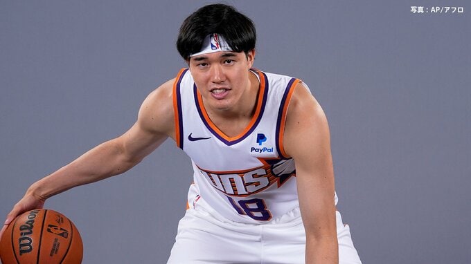 NBA・サンズ渡邉雄太 キャンプ初日は首痛で別メニュー「明日からフル練習参加できるんじゃないかな」|TBS NEWS DIG