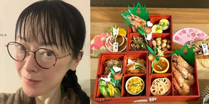 【遠野なぎこ】　「遠野家のお節料理2025♡♪」　豪華１１品・レシピも紹介　「良いね、キッチンに立つ時間って」|TBS NEWS DIG