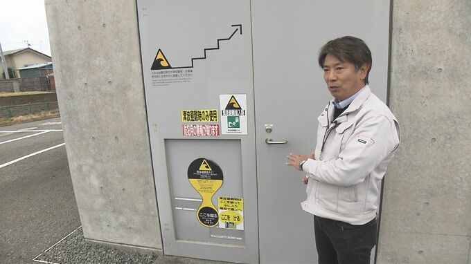 職員不在時は「ドア蹴破って」夜間の地震に備え　過去の教訓から生まれた『津波避難ビル』福島・いわき市|TBS NEWS DIG