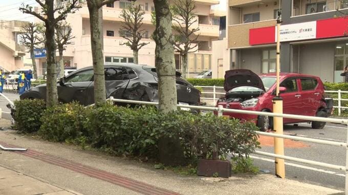 沖縄市で追突事故　76歳女性が死亡|TBS NEWS DIG