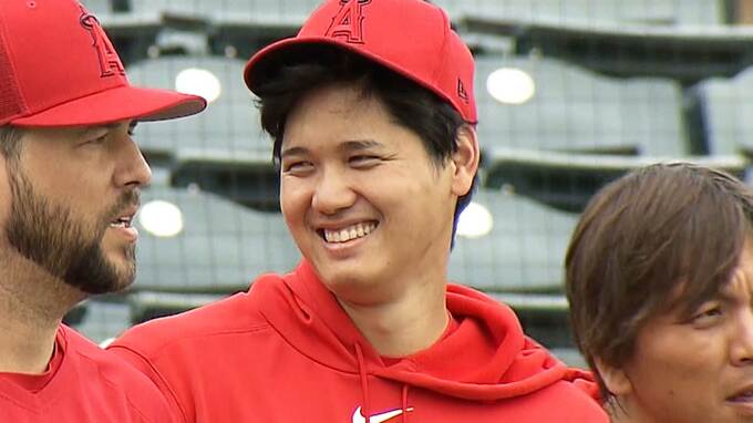 エンゼルス大谷翔平、“3番・DH”で明日のWソックス戦に出場予定 侍ジャパン合流へ調整は順調|TBS NEWS DIG