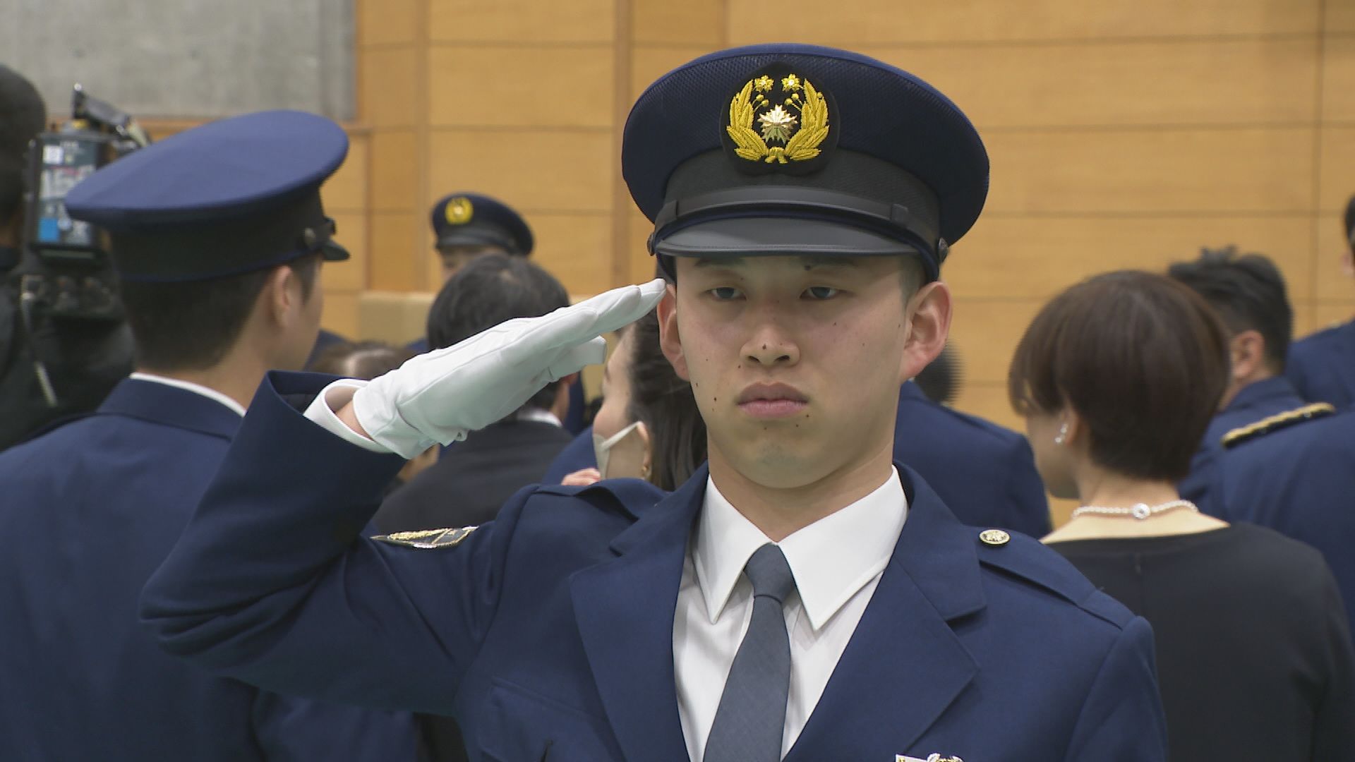 被災地によりそう」「立派な警察官に」 警察学校入校式69人がスタート