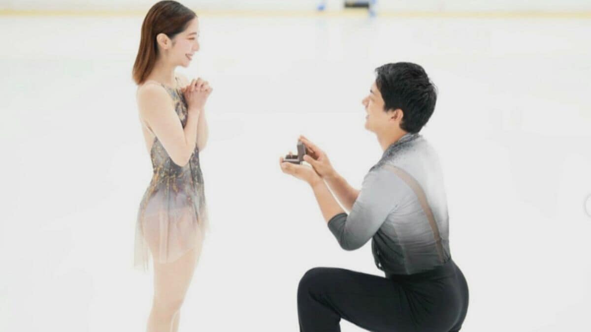 “りくりゅう”ペア 氷上のプロポーズ写真は“ペアを結成した思い出の場所”名古屋のスケートリンク 木原龍一さんがアルバイトしながら練習していた時代も…