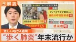 “歩く肺炎”激しい咳が4週間…中国・韓国で感染拡大中、年末日本で流行か、マイコプラズマ肺炎【Nスタ解説】|TBS NEWS DIG