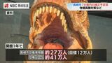 【長崎市】恐竜博物館に“当初目標の倍”の入館者 駐車場不足で隣接テニスコートを再整備 | 長崎のニュース | 天気 | NBC長崎放送