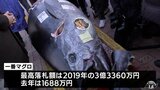 「この魚最高だ」　大間マグロ　最高値３６０４万円　東京・豊洲初競り　漁師はよろこびの声　|　青森のニュース│ATV NEWS│青森テレビ
