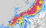 【大雪情報】北陸地方18~19日にかけて大雪となる所…富山・新潟は18日夕方まで70㎝、19日夕方までさらに70㎝の降雪予想 交通障害に注意・警戒【雪と雨のシミュレーション】警報級の大雪となる可能性 | 富山のニュース|天気・防災|チューリップテレビ