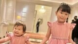 【ののちゃん】　妹「ひーちゃん」と　お揃いドレス姿　「まぁ～なんて可愛いプリンセスだこと」「おソロのドレスとサングラスかわいすぎる」との声|TBS NEWS DIG