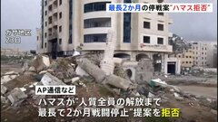 “最長2か月戦闘停止” イスラエル側の提案をハマスが拒否　イスラエル軍はガザ南部の最大都市ハンユニスを包囲したと発表| TBS CROSS DIG with Bloomberg