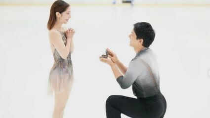 りくりゅう”ペア 氷上のプロポーズ写真は“ペアを結成した思い出の場所