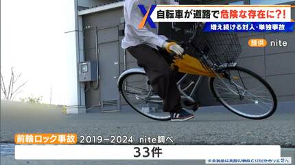 まさか自分が…増え続ける危険な自転車事故の盲点 “死を招く”衝撃的な