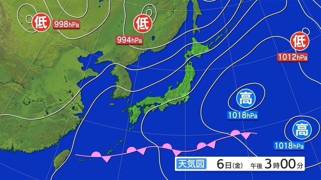 土砂災害、低い土地の浸水、河川の増水に注意・警戒　大雨に関する全般気象情報|TBS NEWS DIG