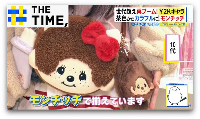 モンチッチ「2年で売上20倍」…Y2Kキャラ再ブームのウラにある「アップデート戦略」とは?【THE TIME,】 |TBS NEWS DIG