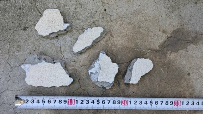 今年度25件目･・・相次ぐ落下物　市営住宅で共用階段の天井からコンクリート落下　福岡県北九州市|TBS NEWS DIG