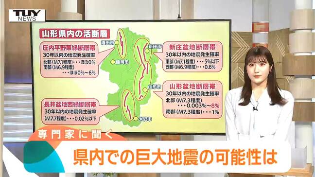 【特集】被害は相当なものになる可能性...山形県の活断層は最上級のSランク　県内で大地震が起きたらどうなる？専門家に聞く　東日本大震災から15年|TBS NEWS DIG