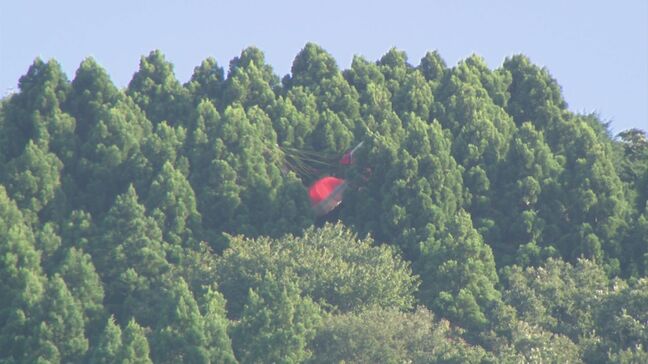 パラグライダーが墜落、木に引っかかり宙づりに…樹木の高いところだったため救出難航　20代男性を約4時間半後に救助　鳥取・霊石山|TBS NEWS DIG