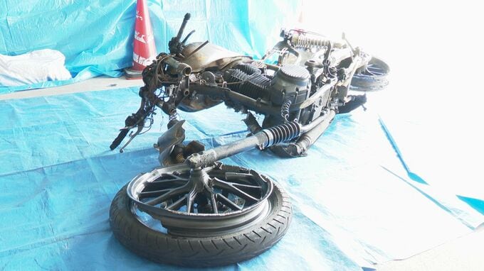 国道8号でバイクと乗用車が正面衝突 金沢市の23歳男性が死亡 福井・あわら市|TBS NEWS DIG