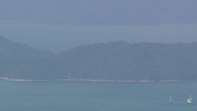 無人島・仙島の山林火災　ほぼ消し止められるも鎮火には時間　山口・周南|TBS NEWS DIG