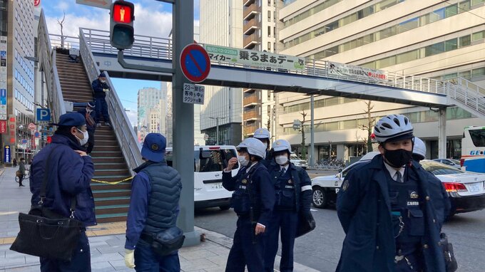 「歩道橋から人が転落した」30代とみられる男性　着ていた服に火がついた形跡　広島　|　RCC NEWS | 広島ニュース | RCC中国放送