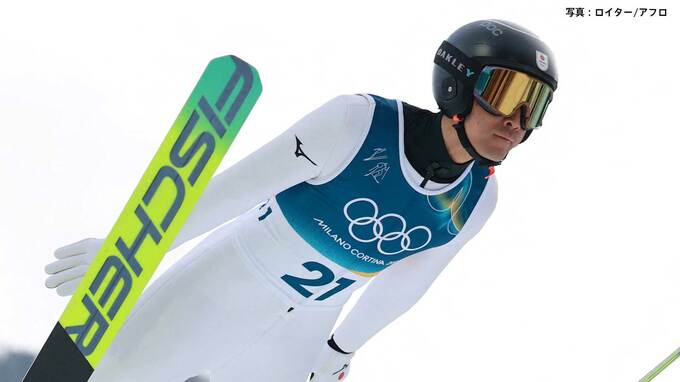 渡部暁斗、前半ジャンプは11位　トップと41秒差で後半クロスカントリーへ　最後の五輪で逆転金狙う【ミラノ五輪・ノルディック複合】|TBS NEWS DIG