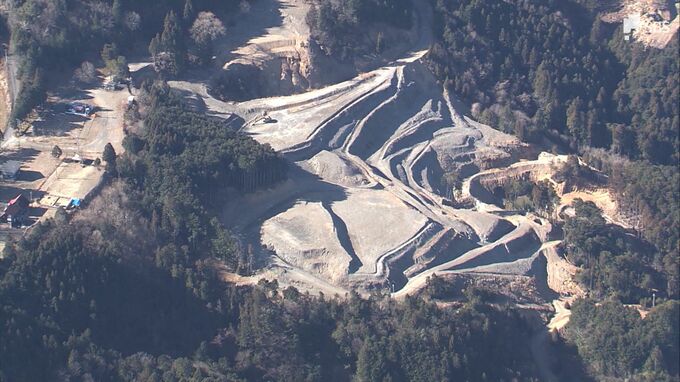 大規模「違法盛り土」12月中旬から行政代執行 約2.4万立方メートル分切り出しへ＝静岡県　|　静岡のニュース | SBSNEWS | 静岡放送