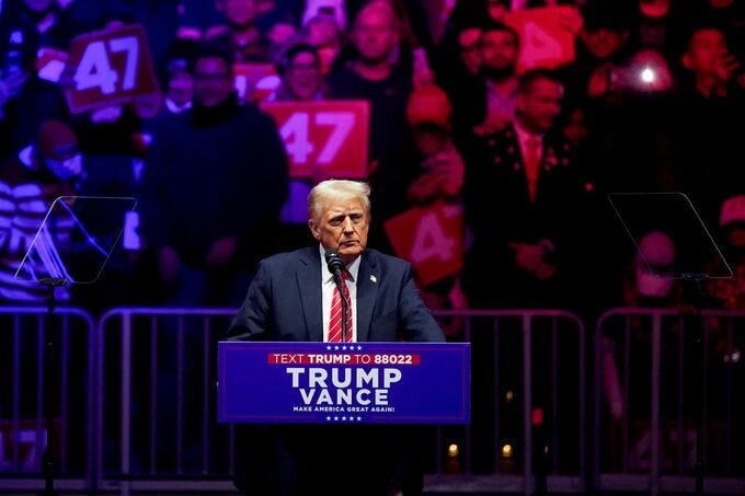 トランプ氏、「米国の衰退」終わると宣言－就任式前夜に首都で演説