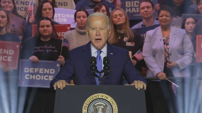 バイデン大統領は予備選挙に不参加　別の州で「民主主義が問われている」と支持訴え