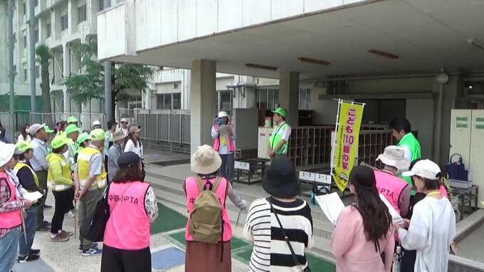 「安全な地域をみんなで」 広島市の小学校で"「こども110番の家」を知る会" 新1年生に110番の家を周知|TBS NEWS DIG