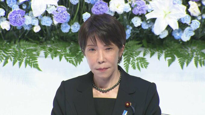 高市総理「災害に強い安全で安心な国作りに力を尽くす」　全国消防殉職者慰霊祭