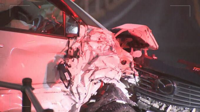 国道９号で車同士の正面衝突事故　２人救急搬送　全面通行止め【島根・安来市】　|　BSSニュース | BSS山陰放送