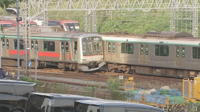 【速報】回送列車は見習い運転士が運転　東急田園都市線 列車衝突・脱線事故|TBS NEWS DIG