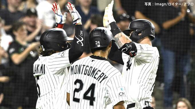 村上宗隆 2戦連続無安打も2四球で貢献、ピーターズが村上に並ぶ5戦連続ＨＲの球団タイ記録 Ｗソックス2戦連続2桁得点で快勝|TBS NEWS DIG