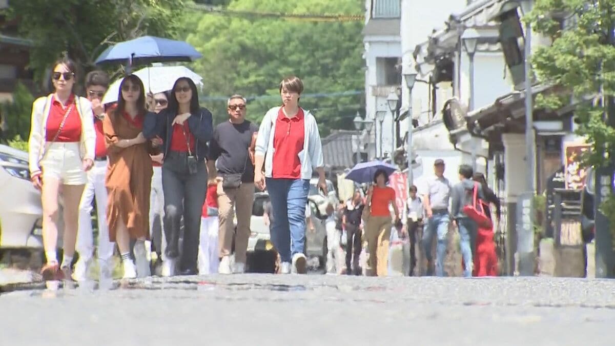 今年初の真夏日、大分・日田市で30.8度を観測　高気圧に覆われ気温上昇