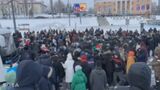 ロシア中部 地元活動家への有罪判決めぐり抗議デモ続く  侵攻後では異例の規模　政権側は不満高まりに警戒か|TBS NEWS DIG