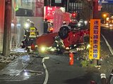 国道4号で乗用車の横転事故　20代と10代の男女2人が搬送（福島県）|TBS NEWS DIG