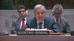 国連事務総長「壊滅的な結果をもたらす危険性」 米のイラン攻撃へ警戒示す| TBS CROSS DIG with Bloomberg