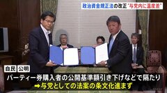 「政治資金規正法改正」めぐり自民・公明に温度差　自民は条文化急ぐも先行き不透明| TBS CROSS DIG with Bloomberg