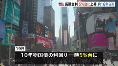 アメリカの長期金利上昇　一時5％台に　16年3か月ぶりの高水準　FRBの金融引き締め長期化観測で| TBS CROSS DIG with Bloomberg