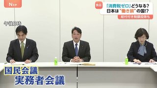 消費税減税と給付付き税額控除 高市総理は実現に意欲も…財源など課題山積み　日本は“働き損”の国？　国民会議・実務者会議| TBS CROSS DIG with Bloomberg