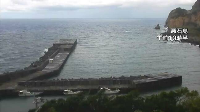 トカラ列島近海できのう21日から地震が頻発　これまでに震度3を5回観測　鹿児島|TBS NEWS DIG