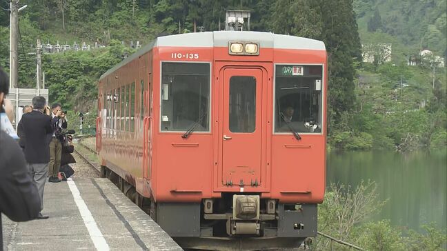 JR只見線　大雪の影響で約3か月ぶりに全線再開　福島|TBS NEWS DIG