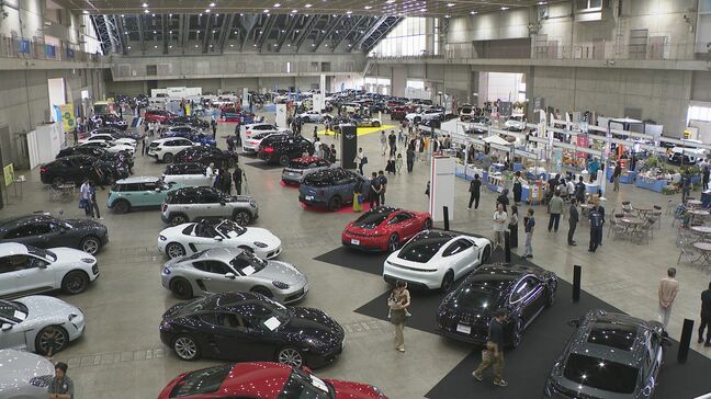円安でも輸入車は人気⁉  最新の輸入車をPRするイベント|TBS NEWS DIG